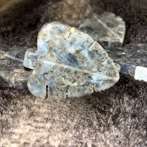 Labradorite crystal bundle